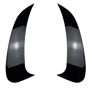 Mercedes-Benz C-Class W206 Rear Bumper Air Blade Carbon Fiber Texture ABS Modification Part 301 - Product Image 4