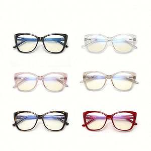 Lunettes anti-lumière bleue pour ordinateur, tendance 2020, pour femmes, style œil de chat, TR90, anti-lumière bleue - Product Image 5