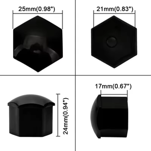 Cache-écrous de roue de voiture 17/19/21MM, protection antirouille, capuchons de vis de moyeu automobile, décoration extérieure pour écrous de <span class=keywords><strong>pneu</strong></span>, 20 pièces - Product Image 6