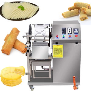 Hot Selling Multifunctional 304 Stainless Steel Motor Lumpia Samosa Empanada Mille Crepe Making <b>Machine</b> 20 PCS/MIN for Sale - Product Image 4