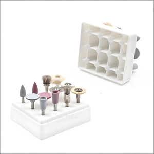 Kit di 12 Pezzi per Lucidatura in Silicone, Strumenti per Resina, Porcellana e Zirconia, Macchina a Bassa Velocità con Impugnatura Flessibile, Materiali di Consumo Dentali - Product Image 3