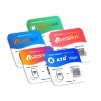 Autocollant NFC Google Review, plaque NFC personnalisée avec code QR, puce NFC programmable, carte de révision par contact