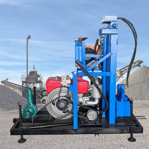 Foreuse <span class=keywords><strong>portable</strong></span> sur roues de 150 m pour puits d'eau – Prix abordable - Product Image 4