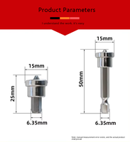 Embouts de perceuse à pointe unique en acier S2 durable, embout pour cloisons sèches, fournisseur OEM pour outils électriques et usage industriel