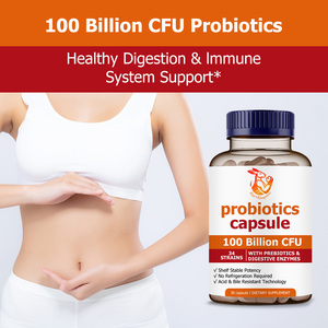 OEM ODM <b>Probiotics</b> Capsules for Women with Organic Prebiotic Complex Digestive Enzyme Complex Helps Support Intestinal Flora Cap - Product Image 4