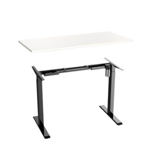 Escritorio de pie eléctrico ajustable en altura, monitor de escritorio, elevador de soporte de escritorio - Product Image 3