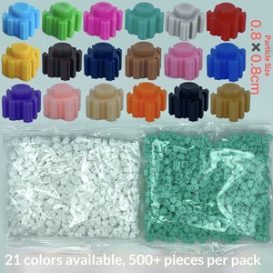 Blocs de construction éducatifs en plastique en vrac de 0,8 cm, petites particules, compatibles Lego, pour la décompression des enfants - Product Image 2