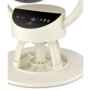 Calentador Portátil de Cerámica y Cristal de Carbono con Pantalla LCD de Temperatura, Control Remoto y Protección Antivuelco para Uso Doméstico en Invierno - Product Image 2