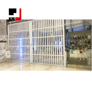 <span class=keywords><strong>Porte</strong></span> pliante <span class=keywords><strong>coulissante</strong></span> en aluminium personnalisée, coupe-vent, antivol, <span class=keywords><strong>porte</strong></span> de sécurité industrielle pour entrepôt, supermarché - Product Image 4