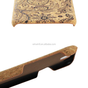 Naturel Recyclé Écologique En Bois de Liège Étui de Téléphone Accessoire De Téléphone Portable Couverture Arrière pour iPhone - Product Image 5