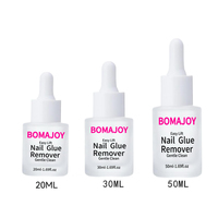 Dissolvant de colle pour faux ongles inodore, sans acétone, écologique, à la vitamine E, liquide nettoyant en profondeur, flacon compte-gouttes 30ml pour vernis à ongles