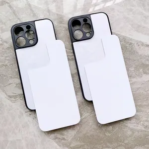 Capa de sublimação de TPU 2D antiderrapante para celular iphone 15 pro max 11 12 13 Protege câmera de fábrica em Shenzhen