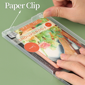 SUNSHING Transparent Credit Card <b>USB</b> Magnetic Box with Foam Portable Thumb Drive Case Organizer for Photographers, Wedding - Product Image 5