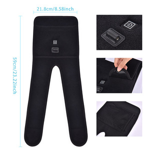 Genouillère chauffante réglable rechargeable, ceinture de massage électrique pour les soins des genoux et des jambes, pour hommes et femmes - Product Image 3