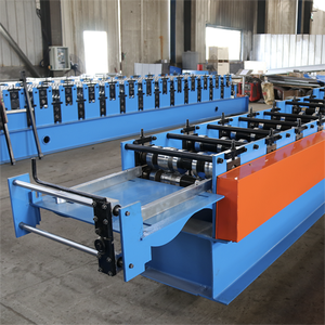 Machine de formage à rouleaux pour gouttières d'eau et gouttières rondes, <span class=keywords><strong>Prix</strong></span> des machines de construction - Product Image 5