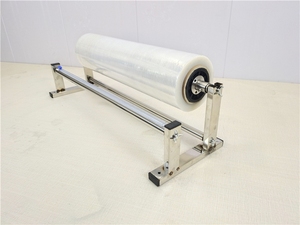 Máquina Envolvedora Semiautomática de Sobremesa Pequeña, Soporte Manual de Sobremesa para Embalaje con Film Estirable, Material de Película de PE para Papel - Product Image 4