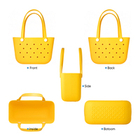 Bolsas de Praia EVA à Prova d'Água com Padrão de Doces da Moda de Verão Everich, Personalizadas para Mulheres