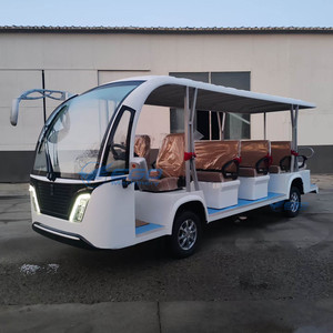 Minibús Eléctrico de Lujo y Elegante para Turismo, 14 Plazas, Q235B, Acero, Batería de Plomo-Ácido, Autobús Escolar - Product Image 4