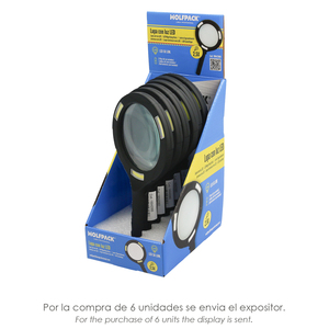Lupa con LED, Aumento de 2.5x. 0/11cm. - Product Image 6