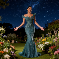 Robe de soirée à sequins grande taille pour invitées de mariage |   Robe de soirée scintillante de luxe pour banquets et occasions spéciales