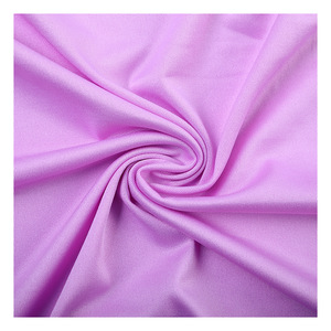 100D Polyester Ammoniac Stretch Léger Simple Face Lait <span class=keywords><strong>Soie</strong></span> <span class=keywords><strong>Jersey</strong></span> Tissu Respirant Trame Sergé pour La Maison Vêtements - Product Image 4