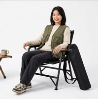 Chaise pliante détachable, portable, en alliage d'aluminium, pour le camping, les loisirs, chaise basse, chaises de jardin d'extérieur