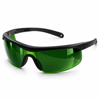 Lunettes de sécurité laser à fibre optique ZhonNa, protection UV et lumière bleue pour machines de marquage, gravure, soudage et découpe laser – Modèle professionnel