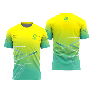 Camiseta de sublimación de malla cuadrada, camiseta de poliéster reciclado, Camiseta deportiva para eventos, camisetas de sublimación para correr para hombres - Product Image 5