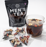 Thé aux herbes pur traditionnel pour hommes, 10 sachets en sachet, boisson naturelle verte pour la santé