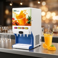 Distributeur de jus de fruits multi-saveurs sur mesure ODM, machine à boissons froides 4 saveurs pour la restauration et les commerces de boissons