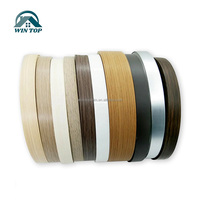 Bande de chantournage PVC auto-adhésive à chaud pour bois, motif grain de bois, pour meubles, type PVC