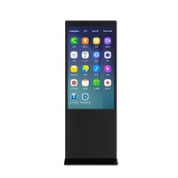 43'' 55'' Напольный рекламный LCD-дисплей для помещений с разрешением 2K/4K, сенсорный экран, для торговых центров и розничных магазинов