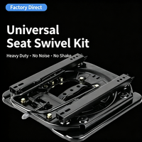 Base pivotante universelle pour siège de voiture, rail coulissant, base de montage de siège, rail coulissant réglable pour SUV, camion, tout-terrain, vente en gros