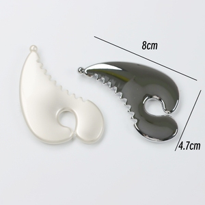 Nuovi Prodotti: Massaggiatore Gua Sha in Metallo per Viso, per Alleviare il Dolore e Rilassare i Muscoli - Product Image 6