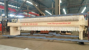 Pres filter pelat tersembunyi untuk perawatan air minum di kompleks kimia pada pabrik produksi pupuk mineral yang kompleks - Product Image 4