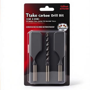 Ttake Carbide <b>Drill</b> Bit Ta1048 6 <b>Guide</b> Pads Optimized Core Coated For Machine Tools - Product Image 2