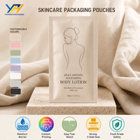 Pochette d'emballage personnalisée, créative, durable et flexible, pratique, facile à déchirer, sachet d'échantillon pour produits à échantillonner