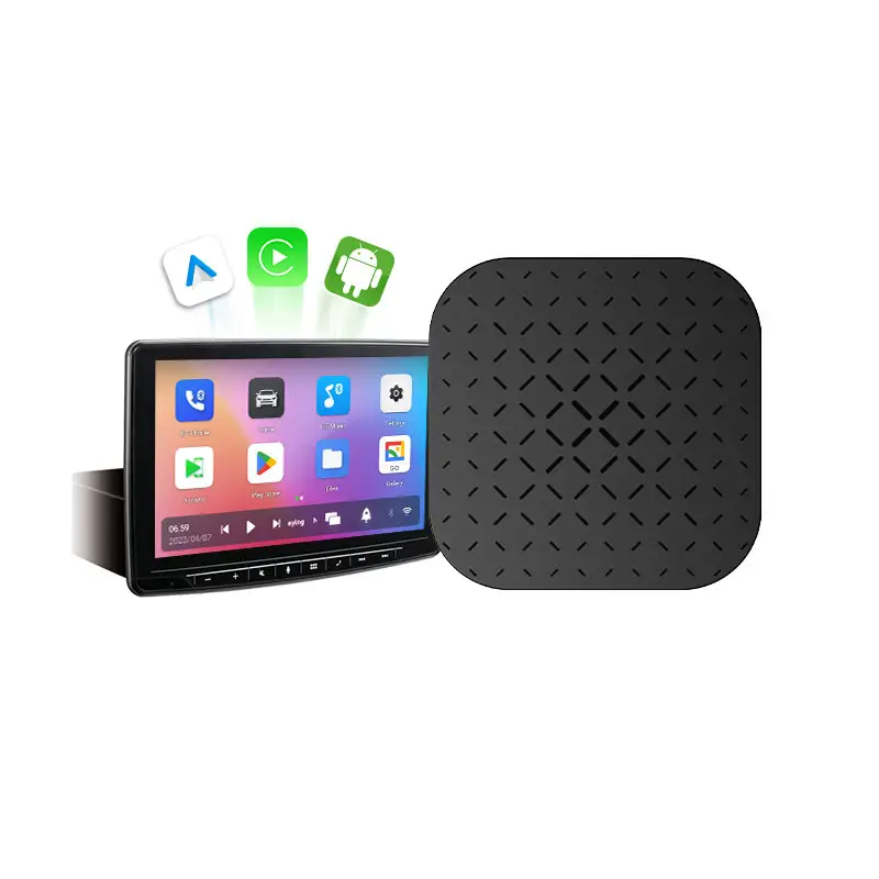 Carlinkit carplay ai box android 11 adaptateur automatique sans fil dongle smart ai box usb stéréo Netflix voiture jouer