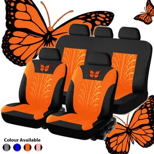 Hot Sell Cheap Price Washable Car Seat Covers Universal 5 Seats Elastic Breathable Fabric Materials Comfort Fit All Cars