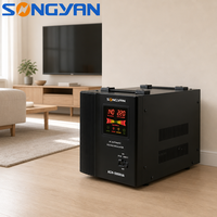 Prix d'usine 5000VA AVR 50/60HZ 220V Régulateurs de tension automatiques monophasés 5kw pour climatiseur