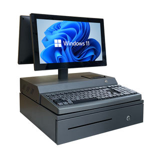 Caisse enregistreuse à fond métallique de 14/15,6 pouces pouvant être utilisée dans les supermarchés, les grands magasins et les restaurants - Product Image 2