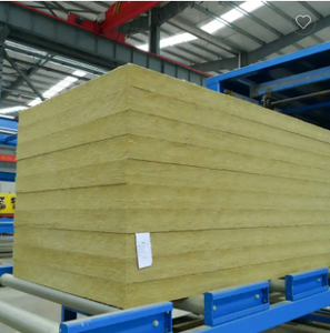 Dây chuyền sản xuất vật liệu cách âm len đá Bazan khoáng sản tấm len tấm áp lực máy làm - Product Image 6