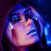 Lunettes LED Lumineuses, Visière Électronique, Lunettes Lumineuses, Accessoire pour Festival, KTV, Bar, Soirée, Spectacle, Décoration de Noël, Cadeaux