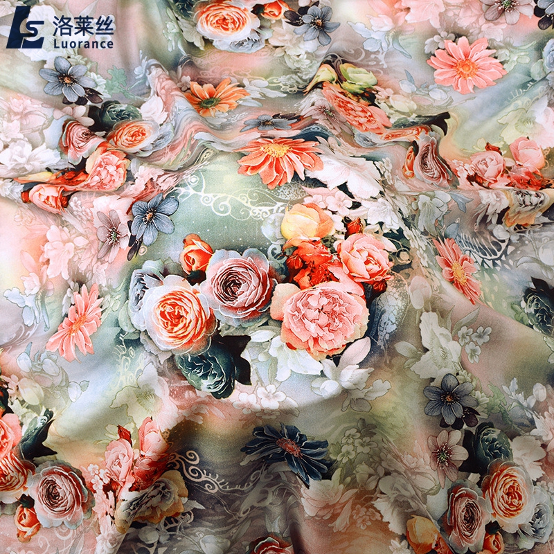 110gsm платье ткань вискоза набивные ткани