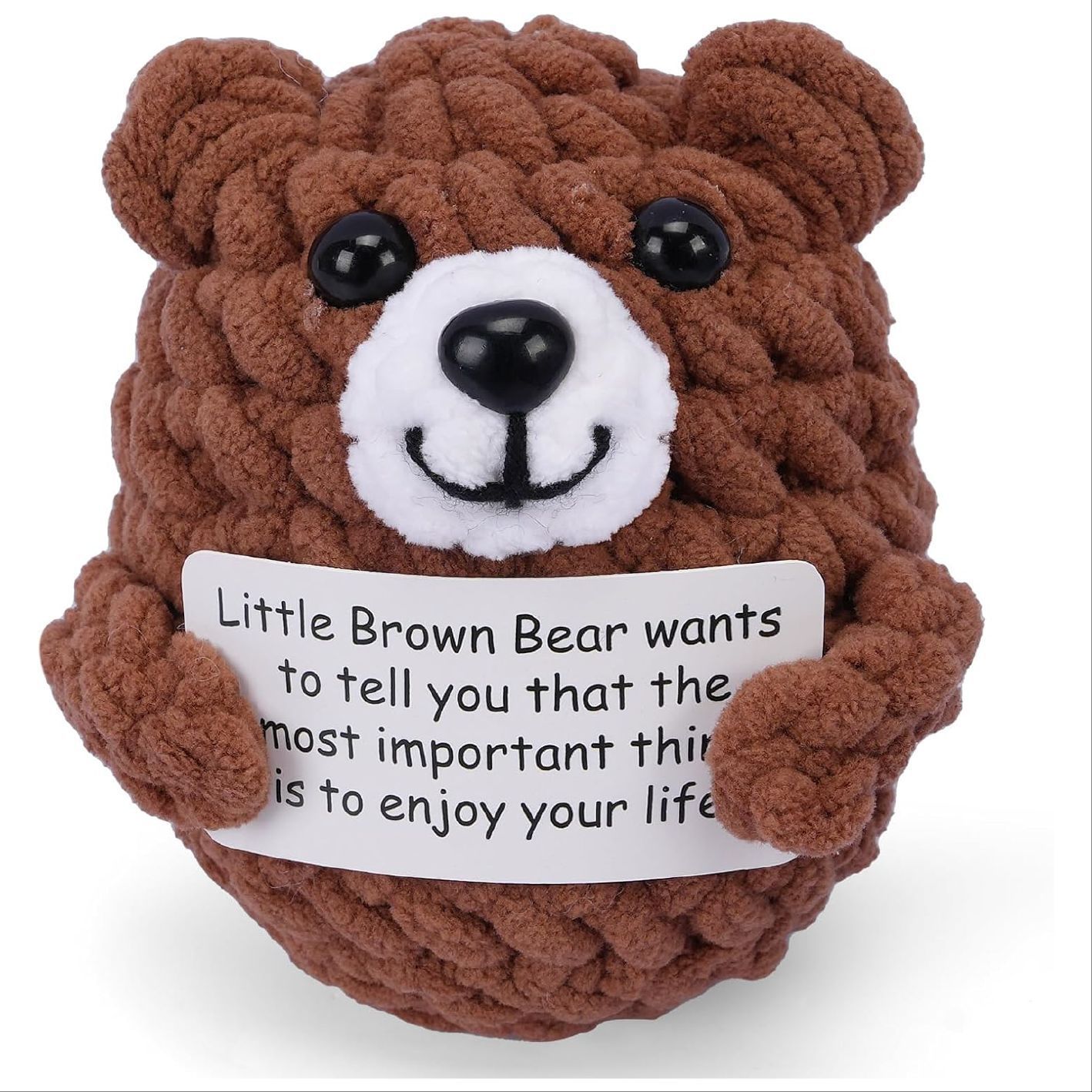 [Ice thread doll]Little brown bear