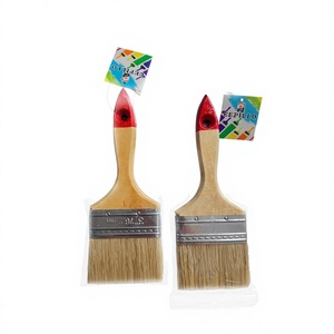 3 Pennelli con Manico in Legno, Confezione da 12, Setole Naturali, Prodotti in Cina per Pittura - Product Image 1
