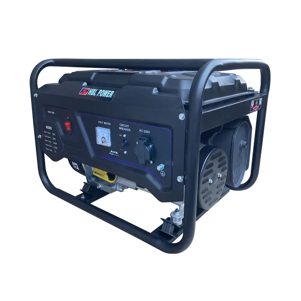 Draagbare Benzine Elektrische Generator Voor Thuis Standby 2kw 3kw 4kw 5kw 6000W 8000 Watt 220V Automatische Spanningsregelaar 50/60Hz