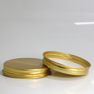 Tapas de botella de 63mm de diámetro Tapas de rosca de aluminio de metal plateado 63/400 para contenedores de tarros - Product Image 3