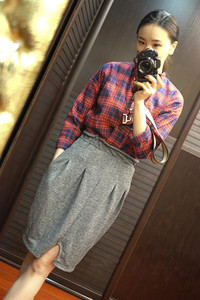 โทรศัพท์มือถือจีนราคาถูก แฟชั่นเสื้อโค้ทมิงค์สีม่วงแบบกระดุม - Product Image 3