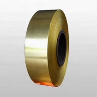 Industrial Anti Corrosion Brass Strip Stable Performance Custom Slit for Switch Hardware Instrument Accessory Fabrication